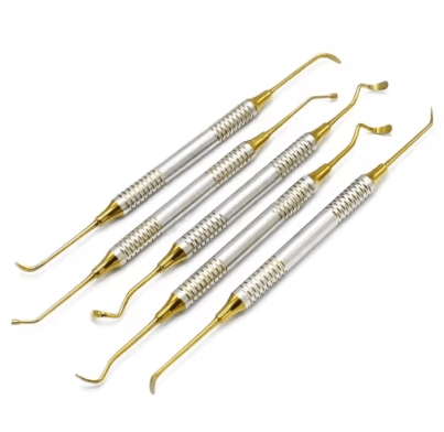 Gracey Curette Set Golden