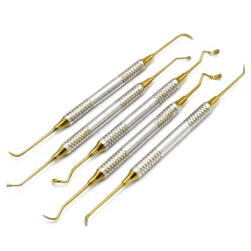 Gracey Curette Set Golden