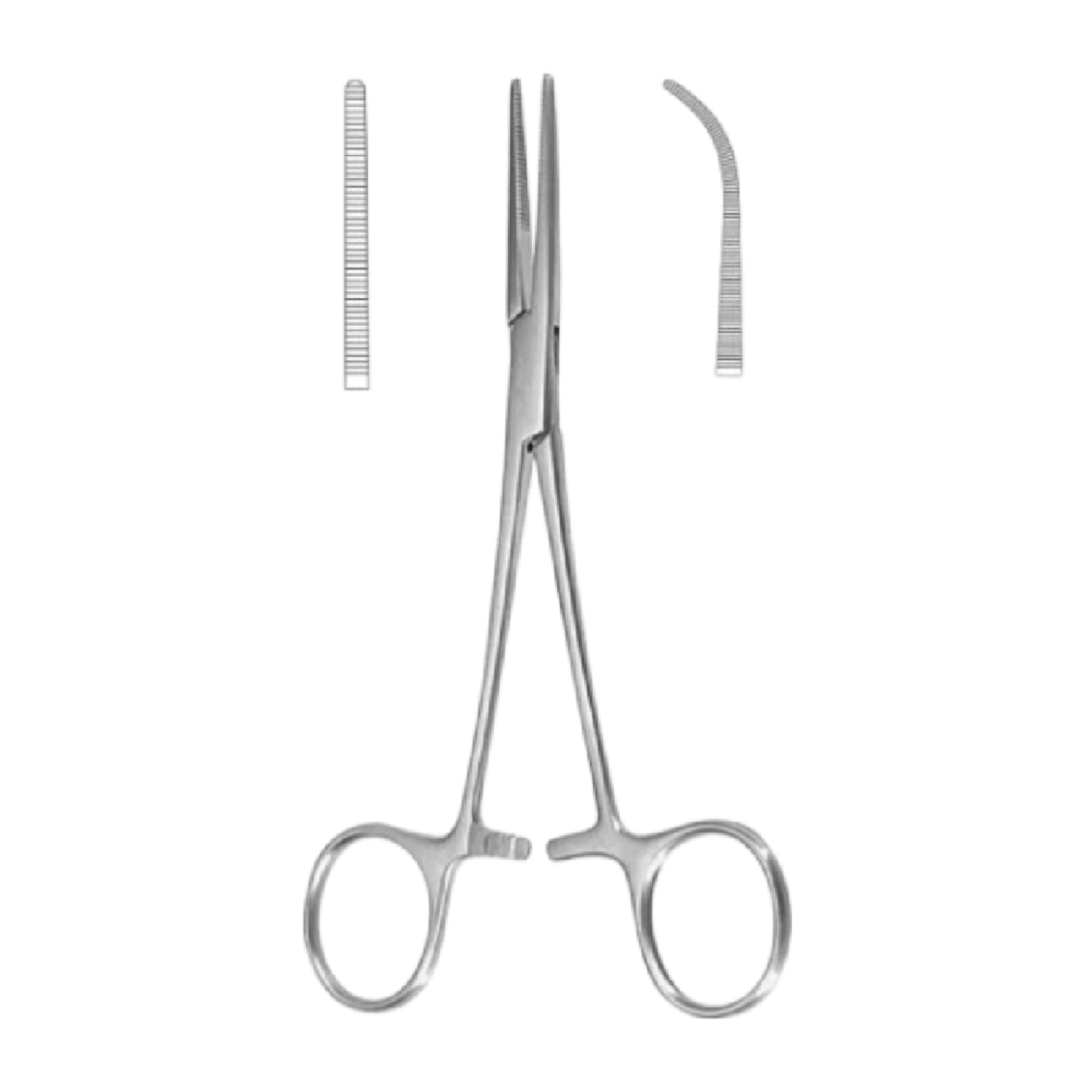 Kelly hemostatic forceps