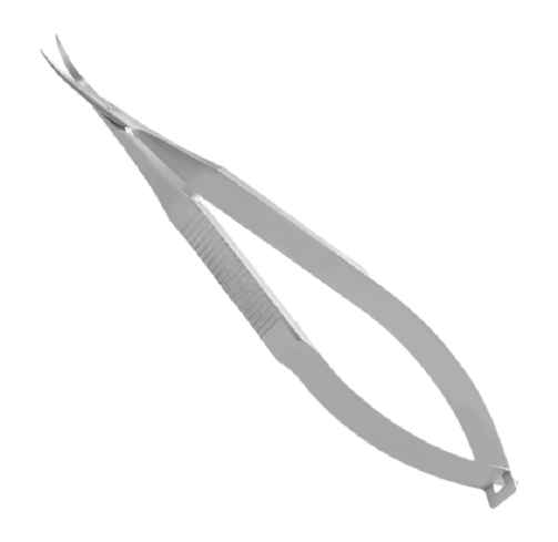Micro Scissors Angled Titanium