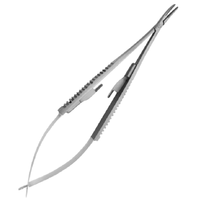 Titanium micro needle holder