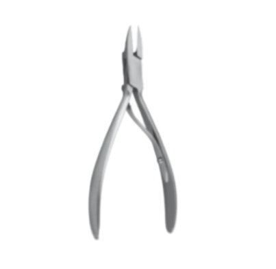 Corner Pliers With Long and Narrow Cutting Edge