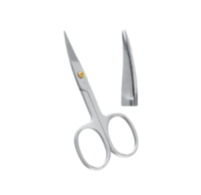 Cuticle Scissors With Light Serration