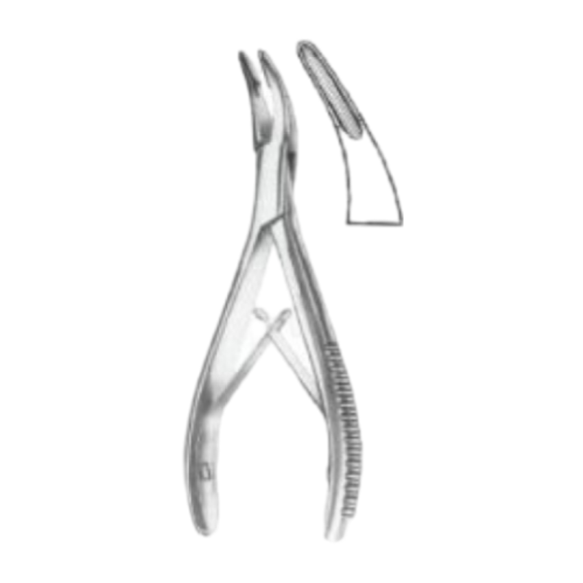 Luer gouge forceps